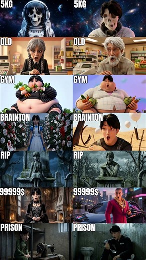 WEDNESDAY & JINU KPOP DEMON HUNTERS EVOLUTION SINGING "Dramatic Expression"