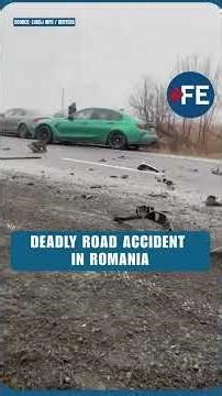 #watch | Deadly Romania Traffic Crash Kills Several, Injures Others on Highway | #shorts