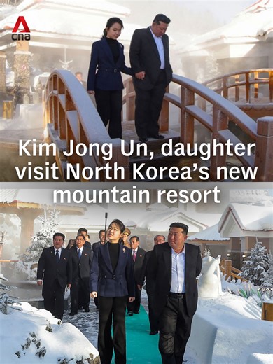 North Korean leader Kim Jong Un opened a lavish new mountain resort complete with