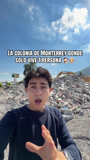 La colonia de #monterrey donde solo vive una persona | la rotonda de las casas monterrey