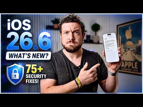 iOS 26.6 Update - Don't Skip This Before iOS 27!