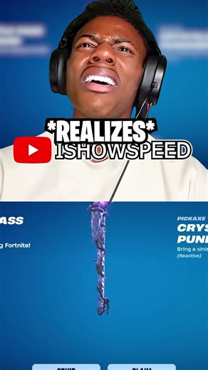 FREE PICKAXE NOW IN Fortnite! 100% #fortnite #ishowspeed