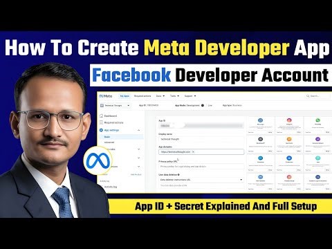 How to Create a Meta Developer App 2027 | Facebook Developer Account Setup in Hindi (Beginner Guide)