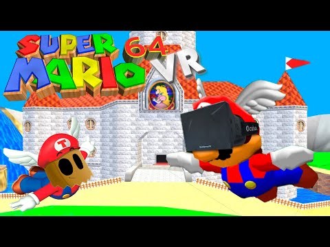 Exploring Peach's Castle - Super Mario 64