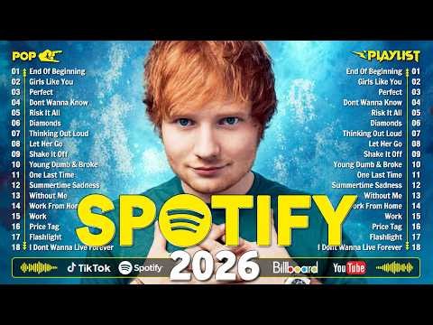 Ed Sheeran, Bruno Mars, Maroon 5 & More: Billboard Top 50 This Week — Ultimate Pop Hits Playlist