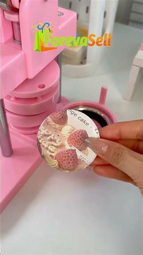 Round Button Making Machine