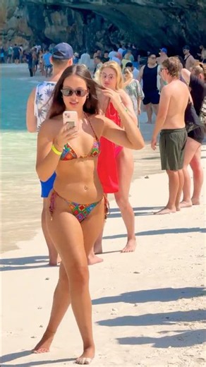 🇹🇭Thailand Maya Bay Beach Hot Summer Holiday 37🏝️ #mayabeach #mayabay