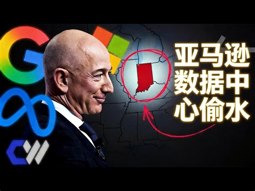 【中配】我住在亚马逊最大数据中心旁，他们在偷我们的水 - More Perfect Union