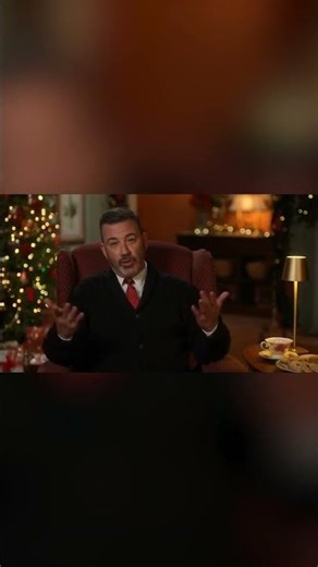 Jimmy Kimmel says ‘tyranny is booming’ as he renews attacks on Trump in UK Christmas address #shorts