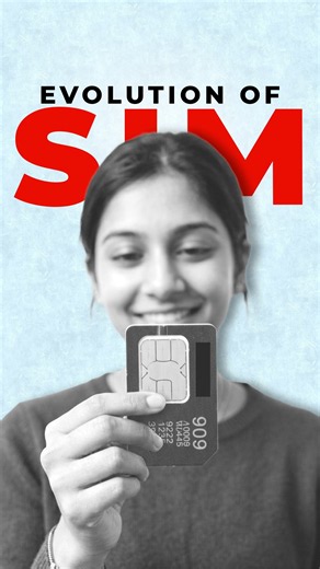 Amazing SIM Card Evolution in Mobile Phones 😮