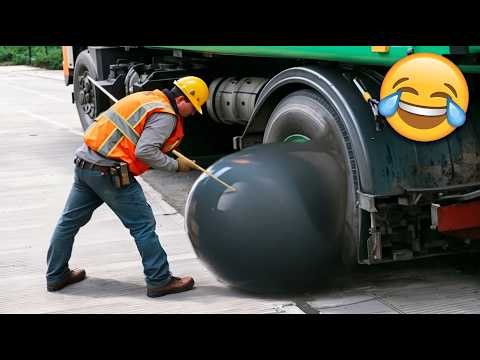 TOTAL IDIOTS AT WORK CAUGHT ON CAMERA
