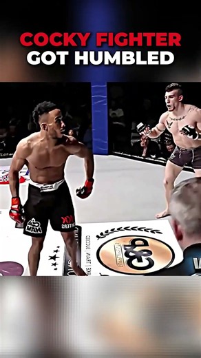 COCKY FIGHTER MOCKING HIS OPPONENT THEN GOT HUMBLED