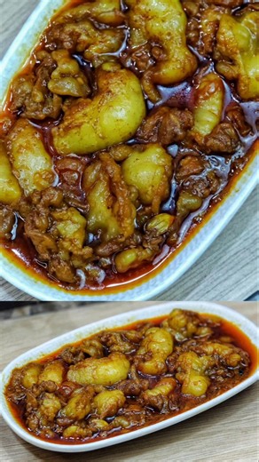 Mutton Fat Curry Recipe | Indian Style Khasi Charbi Recipe #shorts #ytshorts #viralshorts