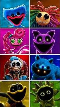 Poppy Playtime: 1-6 All Boss DEATHS 💀 #poppyplaytime