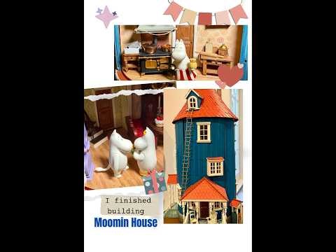 Finished DeAgostini miniature 1:12 Moomin House