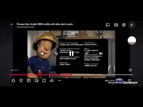 Fireman Sam Arabic End Credits Vocals Alien Alert 1 February 2026