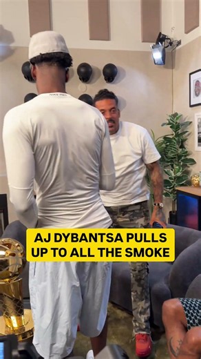 AJ Dybantsa x ALL THE SMOKE coming soon 💨💨