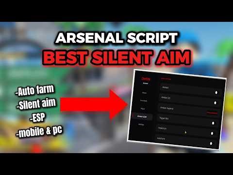 Arsenal Script | Silent Aim, Aimbot, ESP, Infinite Ammo, Rapid Fire & More | Mobile & PC #roblox