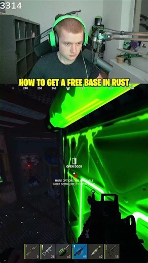 How to GET FREE BASE in Rust 🤑 #oilrats #rust #shorts
