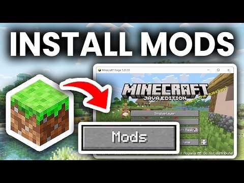 How to Install and Play mods in Minecraft java