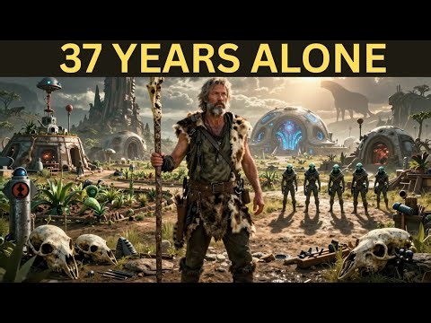 Human Survived Alone for Decades on an Abandoned Planet—Then an Alien Colony Lured Him | HFY Sci-fi