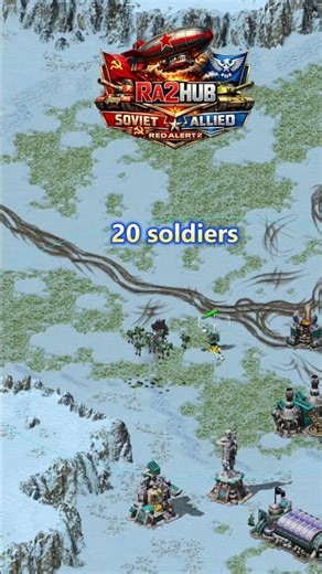 Comparing Allied and Soviet Anti-Air Towers vs Flying Infantry | RA2 Hub