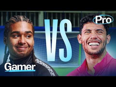 Can a Professional Footballer beat a Pro Gamer? 🤔