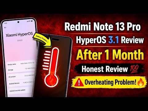 Redmi Note 13 Pro Plus HyperOS 3.1 Update After 1 Month Review | Battery & Performance Test