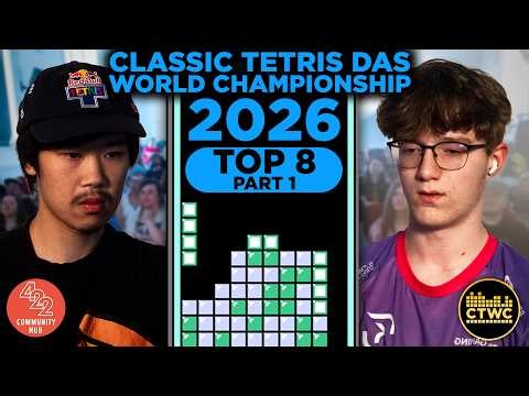 Top 8, Part 1 - Classic Tetris DAS World Championship