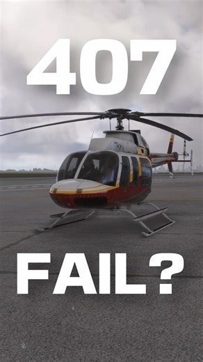MSFS 2024 BROKE the Default 407 Helicopter #msfs2024 #helicopter #aviation