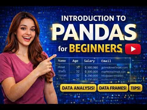 Pandas for Beginners (Data Analysis Made Easy in 7 Minutes!) #machinelearning