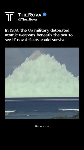 What An Underwater Nuclear Explosion Actually Looks Like! (1958 Test)