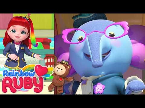 Hotel Mission! Can She Save the Reunion? | Rainbow Ruby - WildBrain | Full Episodes for Kids