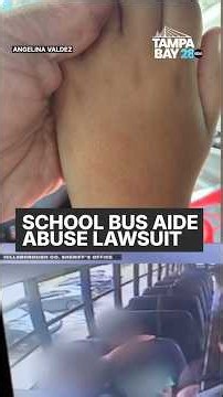 Family sues Hillsborough County school board after bus aide accused of hitting nonverbal son