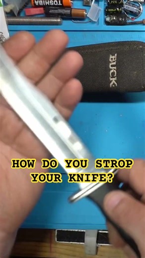 BUCK 119: How do you strop?
