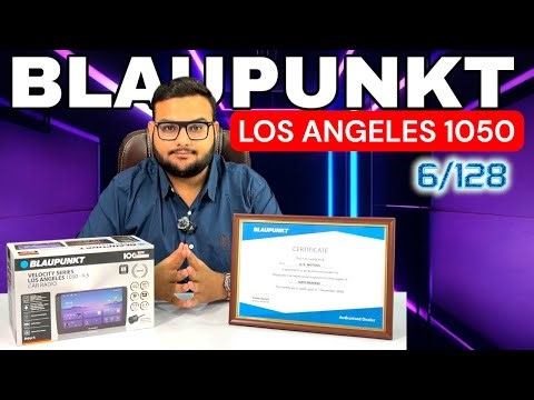 Blaupunkt Los Angeles 1050 Launched 🚗 Full Unboxing & Features | 6GB RAM 128GB ROM 📞9820569891