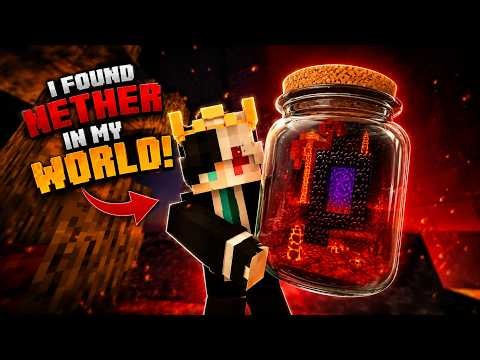 Minecraft World in a Jar #3 - I Finally Found the NETHER JAR! 🔥