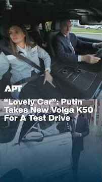 “Everything’s Fine Here": Putin Jokes During Volga K50 Test Drive | APT