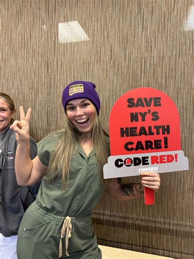 Union rally aims to close $2B Medicaid gap, save hospitals