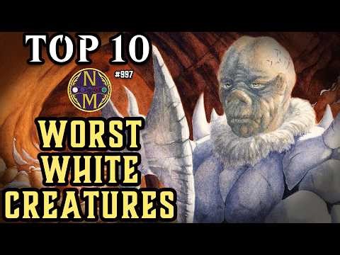 MTG TOP 10: The WORST White Creature At Every Mana Value in Magic: the Gathering