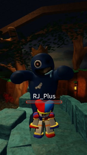 Rainbow Friends Chapter 1 RoleplayBlueMonster! Epic Roblox Game #Roblox​#RainbowFriends​ #Shorts​