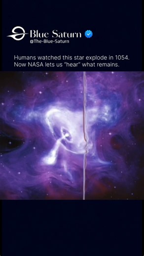 This is what the Crab Nebula sounds like when NASA turns its data into music.