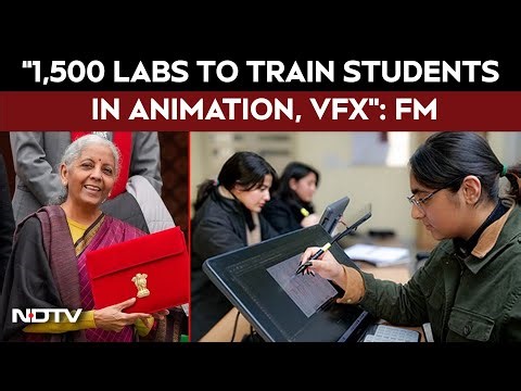 “1,500 Labs to Train Students in Animation, VFX, Gaming and Comics”: FM Nirmala Sitharaman