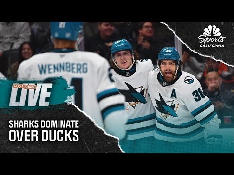 Sharks fight off Ducks' late-game comeback attempt to pull out thrilling 5-4 win | NBCS California