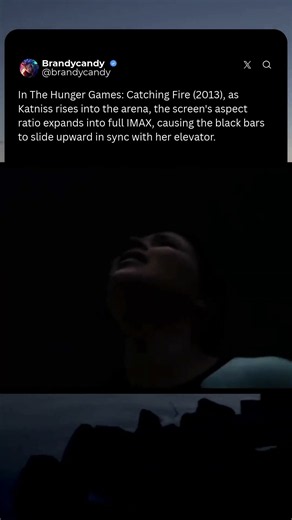 The Greatest IMAX Transition Ever! 🏹 #CatchingFire #shorts