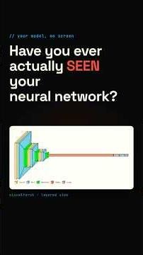 Have you ever actually SEEN your neural network? One line of Python draws it #Shorts