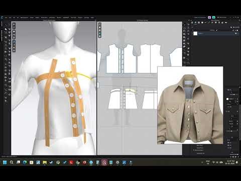 Making Shirt Top in CLO 3D | Full Process Step-by-Step Tutorial 01