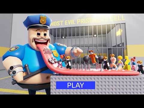 100 Players Enter BARRY PRISON RUN Obby New Update - Roblox All Bosses Battle FULL GAME Walkthrough