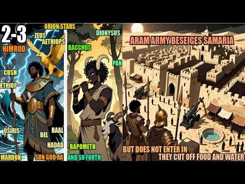 2 Kings 6 Bel, Baal, Hadad, Pantheon All Based On Nimrod, Besiege Brings Famine Upon Israel 2-3