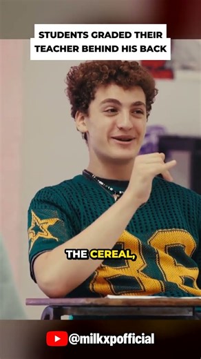 Ben Azelart had students secretly grade their teacher… his reaction 😂